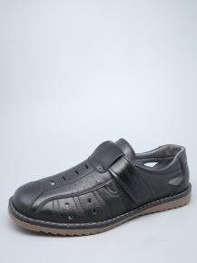 Туфли для мальчика, арт. 3070-6, р. 36-41 (п. 38,39), черный, иск.кожа, "ЛЕОПАРД"