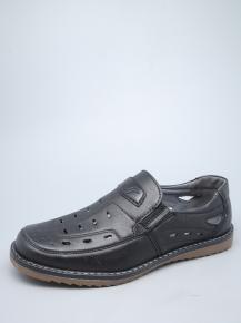 Туфли для мальчика, арт. 3070-8, р. 36-41 (п. 38,39), черный, иск.кожа, "ЛЕОПАРД"