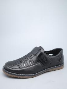Туфли для мальчика, арт. 3070-5, р. 36-41 (п. 38,39), черный, иск.кожа, "ЛЕОПАРД"