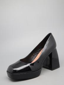 Туфли женские, арт. C-803, р. 35-39, черный, иск.кожа, "SANTAROSE"