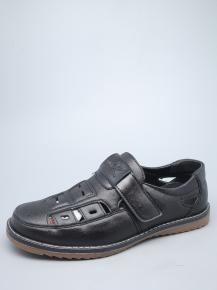 Туфли для мальчика, арт. 3070-3, р. 36-41 (п. 38,39), черный, иск.кожа, "ЛЕОПАРД"